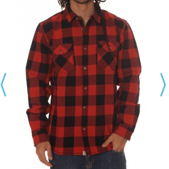vans hixon flannel shirt